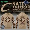 Cleveland Cavaliers Native American Heritage Nike Hoodie T-shirt
