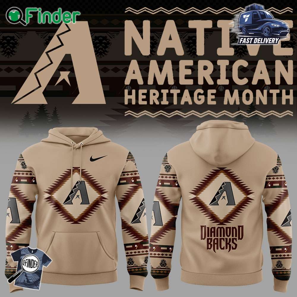 Arizona Diamondbacks Native American Heritage Nike Hoodie Arizona Diamondbacks Native American Heritage Nike Hoodie