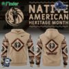Dallas Mavericks Native American Heritage Nike Hoodie T-shirt Sweatshirt