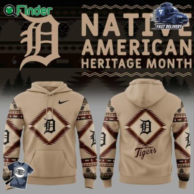 Detroit Tigers Native American Heritage Nike Hoodie