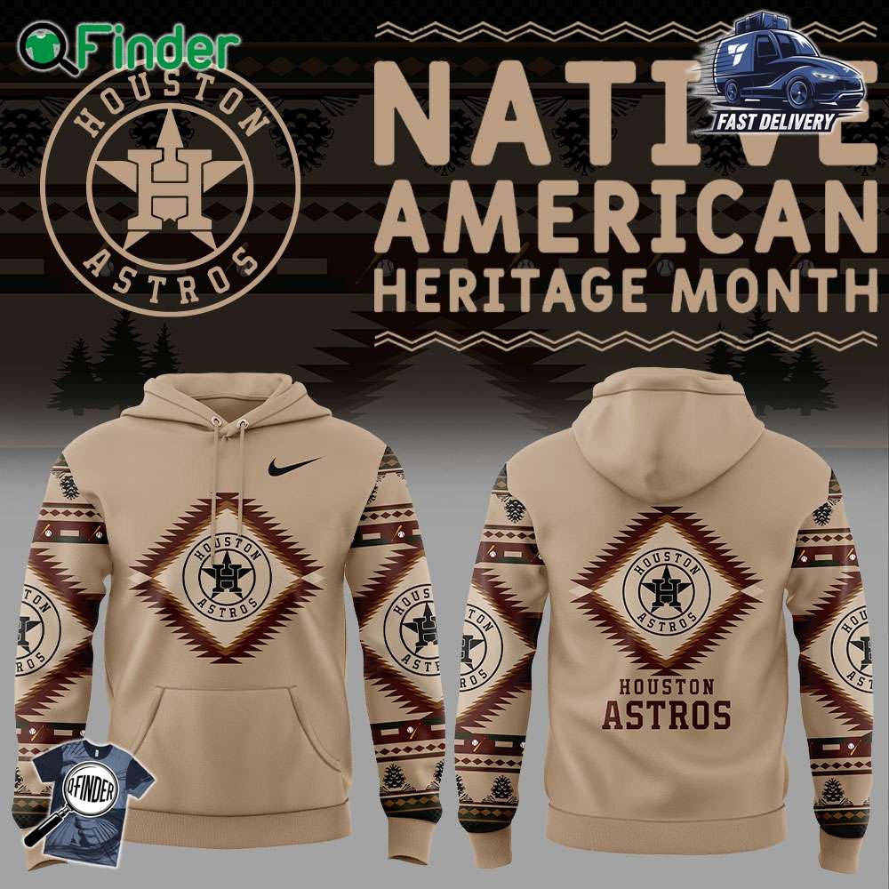 Houston Astros Native American Heritage Nike Hoodie Houston Astros Native American Heritage Nike Hoodie