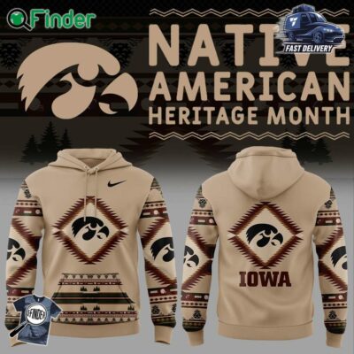 Iowa Football Native American Heritage Nike Hoodie