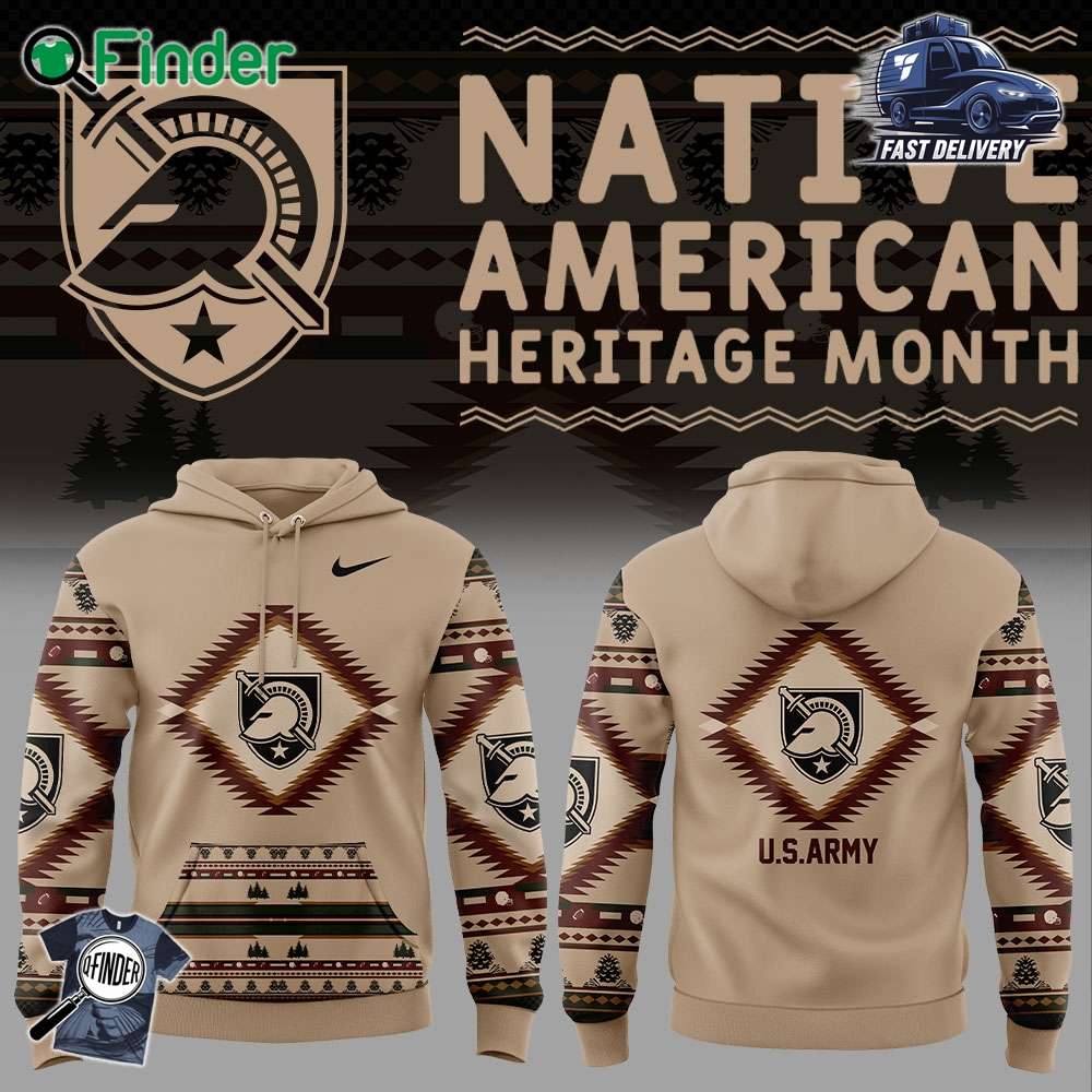 Army Football Native American Heritage Nike Hoodie Army Football Native American Heritage Nike Hoodie