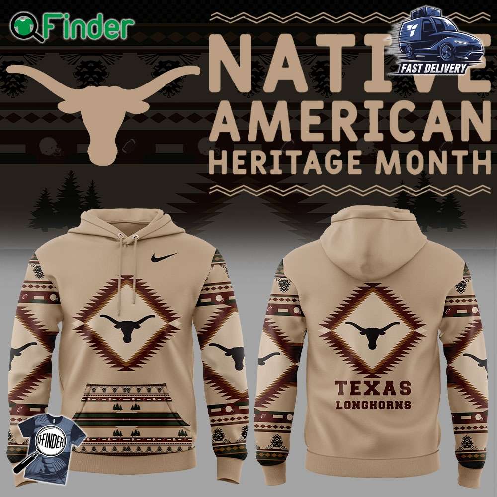 Texas Football Native American Heritage Nike Hoodie Texas Football Native American Heritage Nike Hoodie