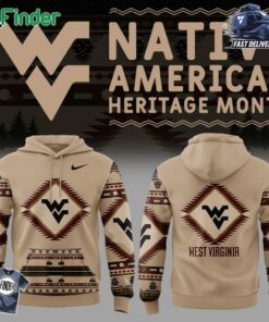 West Virginia Football Native American Heritage Nike Hoodie