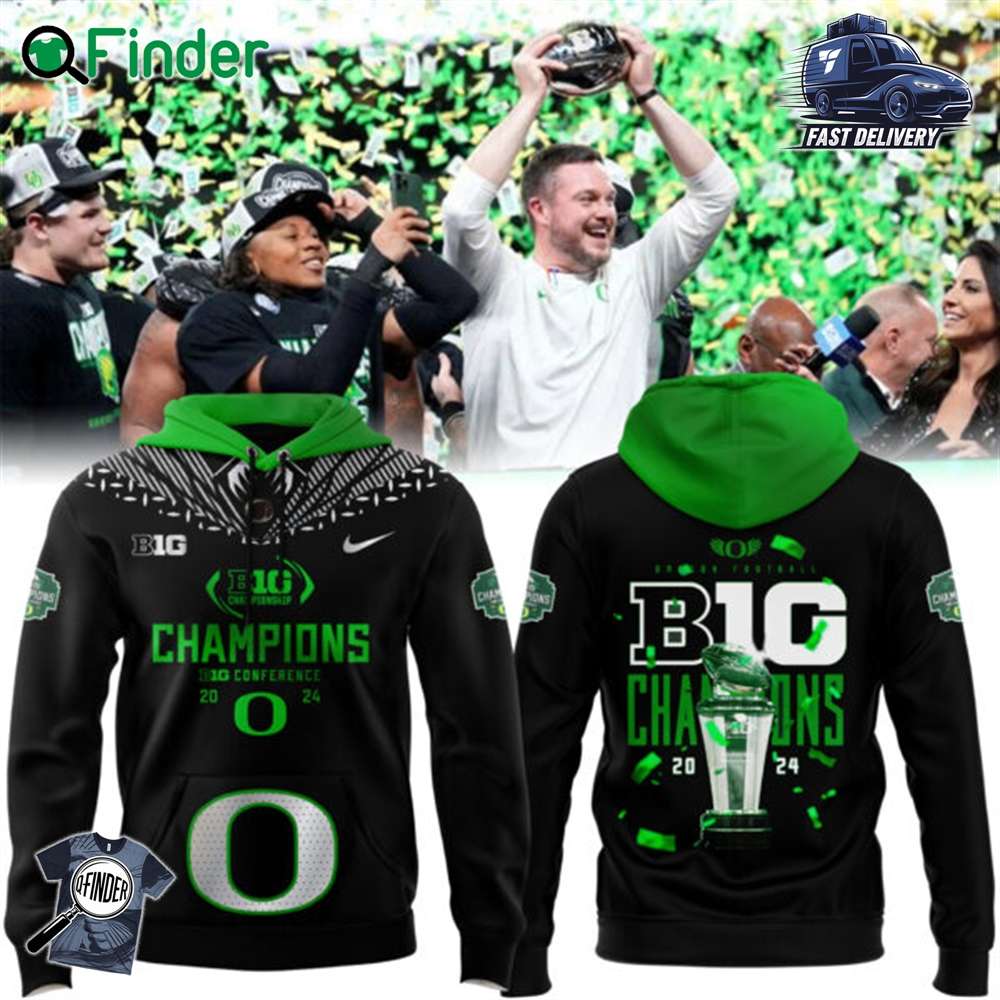 Limited Edition 2024 Big Ten Champions Hoodie T shirt Limited Edition 2024 Big Ten Champions Hoodie T-shirt