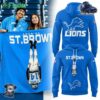 Limited Edition Detroit Lions X St Brown Hoodie T-shirt 2024