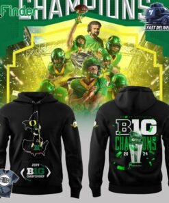 2024 Big Ten Champions Limited Edition Hoodie T-shirt