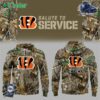 Cicinati Bengals Salute To Service Hoodie 2024 Limited Edition
