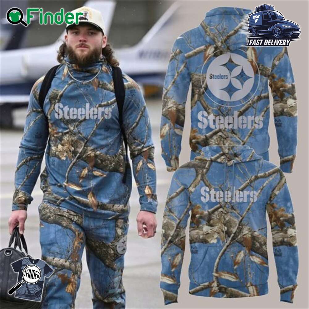 Pittsburgh Steelers Realtree Hoodie T shirt Pittsburgh Steelers Realtree Hoodie T-shirt