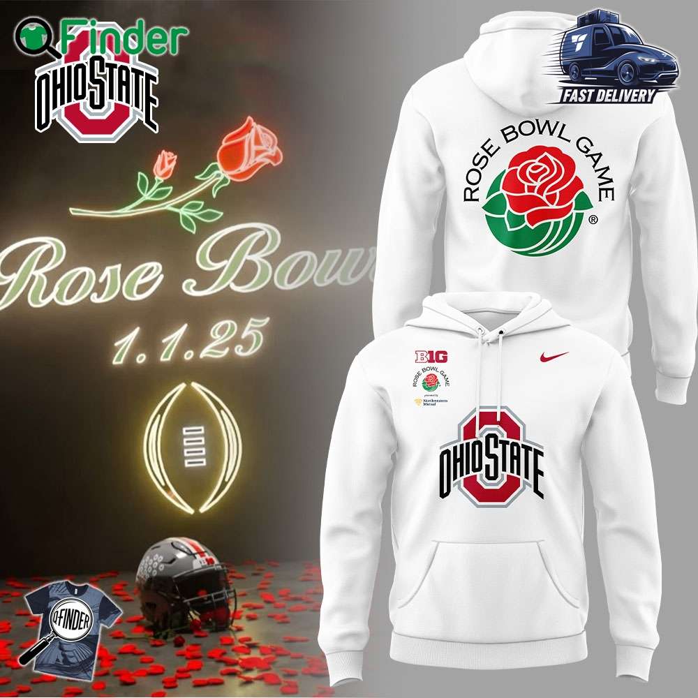 Ohio State Football Rose Bowl Game Nike Hoodie T shirt Ohio State Football Rose Bowl Game Nike Hoodie T-shirt
