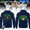 Notre Dame Fighting Irish Sugar Bowl Champions Navy Hoodie T-shirt