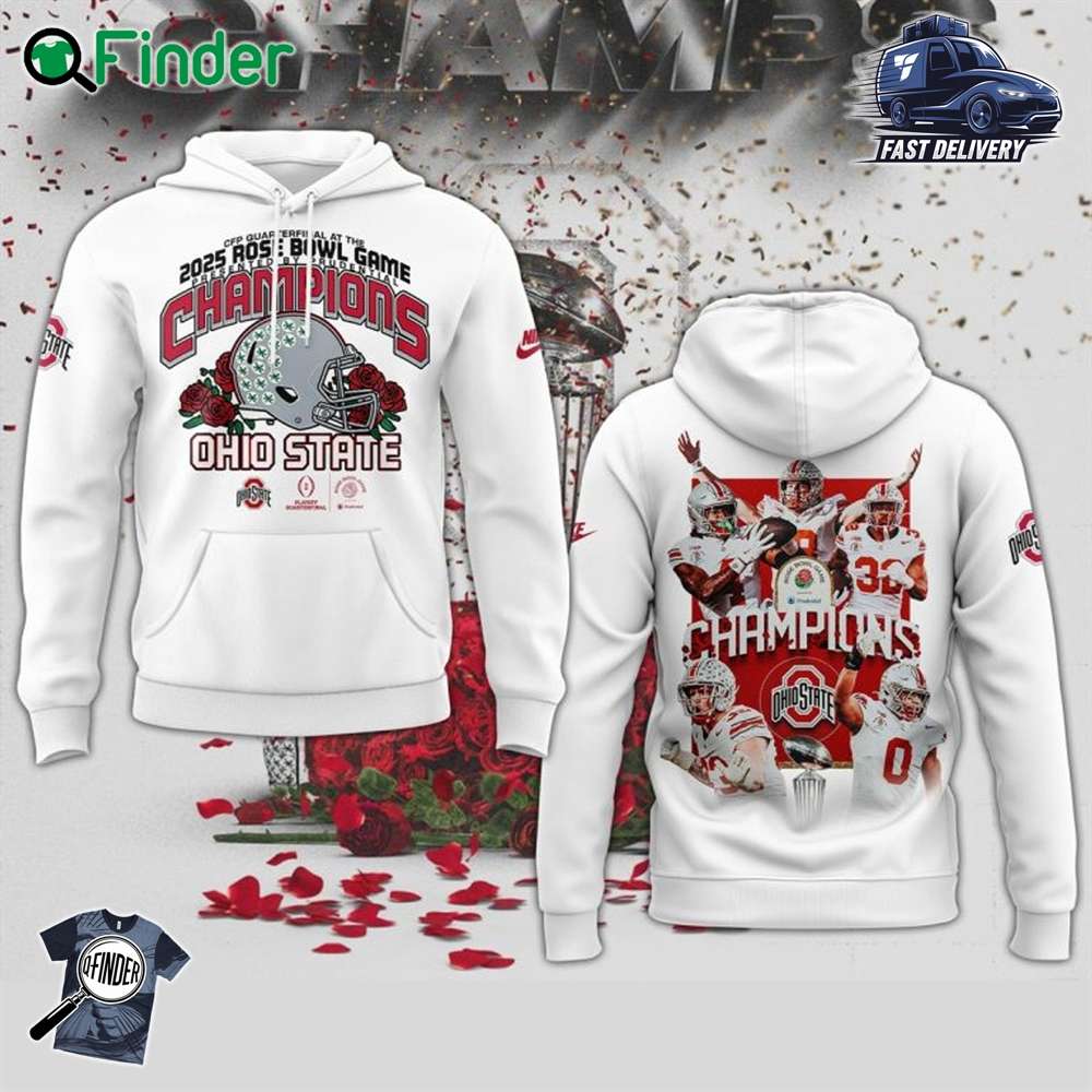 Ohio State Buckeyes Football Rose Bowl Game Champions Its 2025 Hoodie T shirt Ohio State Buckeyes Football Rose Bowl Game Champions Its 2025 Hoodie T-shirt