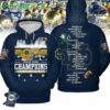 Notre Dame Fighting Irish Celebrating Sugar Bowl 2025 Champs Hoodie T-shirt