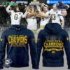 Notre Dame Football Champions Sugar Bowl Hoodie 2024 Hoodie T-shirt Navy