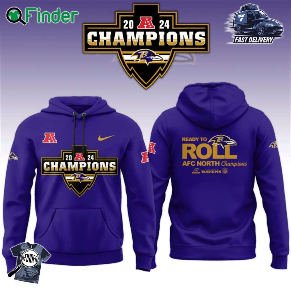 2024 Afc North Division Champions Baltimore Ravens Nike Limited Blue Hoodie 2024 Afc North Division Champions Baltimore Ravens Nike Limited Blue Hoodie