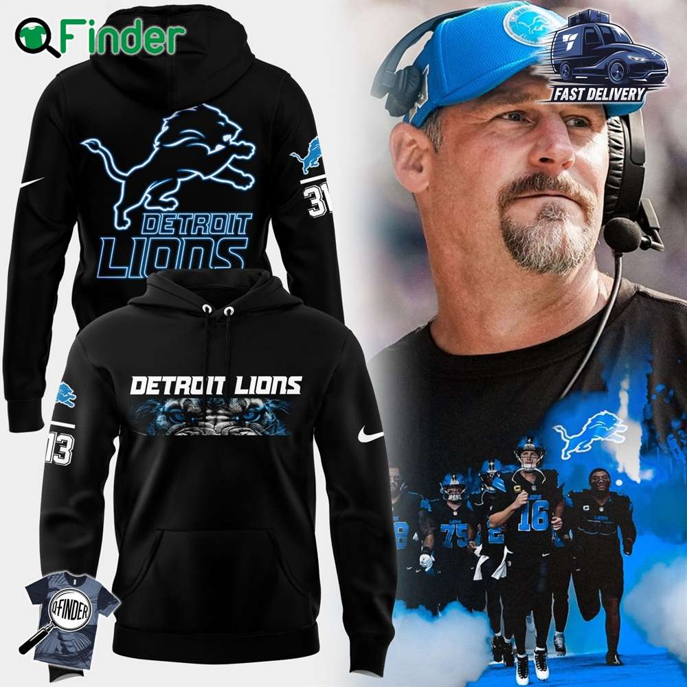 Detroit Lions 313 Black Hoodie Limited Edition Detroit Lions 313 Black Hoodie Limited Edition