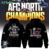 2024 Afc The North Is Not Enough Division Champions We Lix Super Bowl Need Baltimore Ravens Nike Limited Black Hoodie T-shirt
