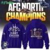 2024 Afc The North Is Not Enough Division Champions We Lix Super Bowl Need Baltimore Ravens Nike Limited Blue Hoodie T-shirt