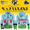 Kansas City Chiefs X Snoopy Peanuts 75th Anniversary Hoodie
