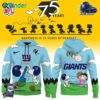 New York Giants X Snoopy Peanuts 75th Anniversary Hoodie