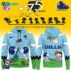 Buffalo Bills X Snoopy Peanuts 75th Anniversary Hoodie