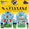Clevaland Browns X Snoopy Peanuts 75th Anniversary Hoodie