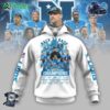 Detroit Lions Back To Back 2024 2025 Nfc North Division Champions White T-shirt Hoodie