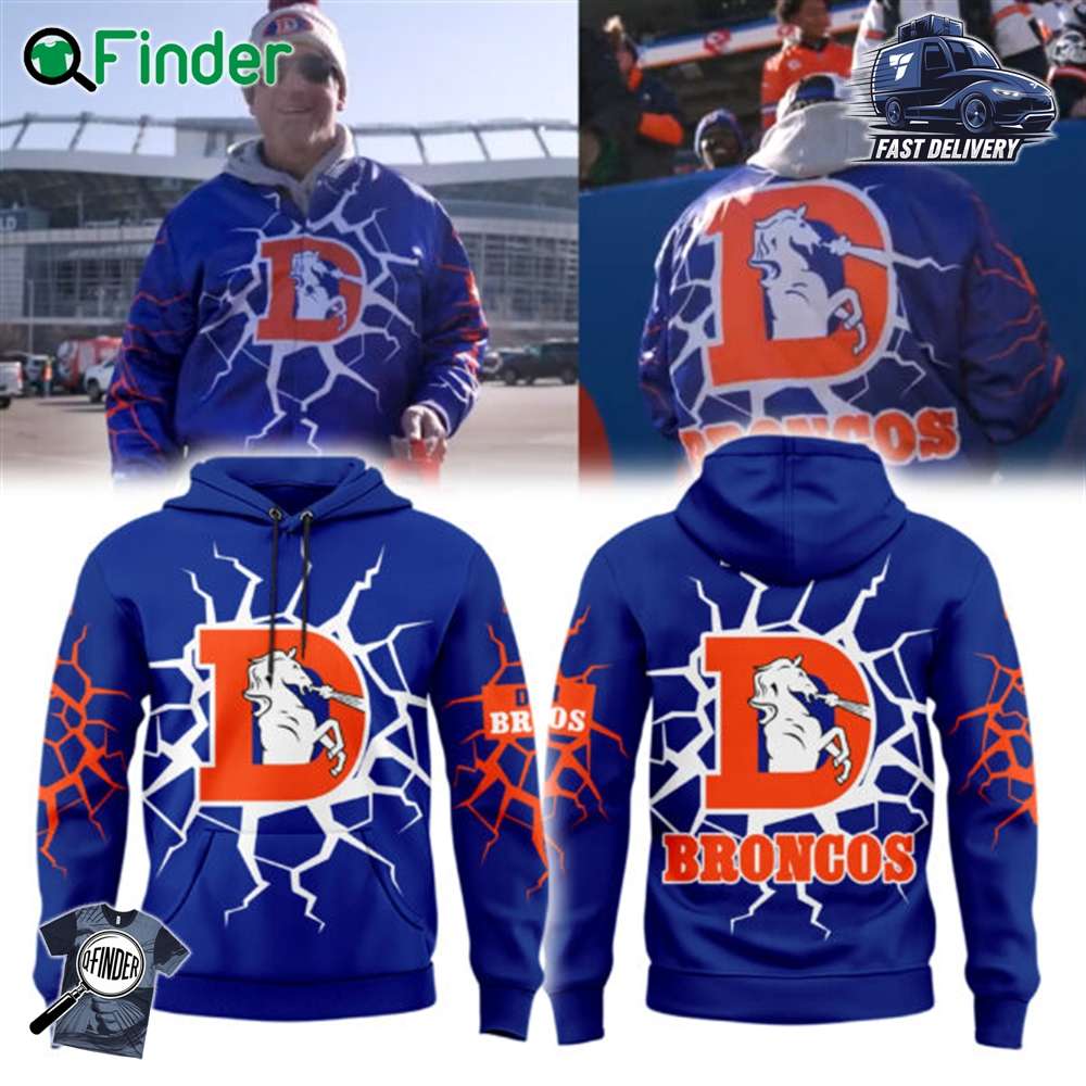Ed Mccaffrey X Denver Broncos Fan Appreciation Game Hoodie Ed Mccaffrey X Denver Broncos Fan Appreciation Game Hoodie