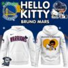 Premium Limited Golden State Warriors 2024 Nba Bruno Mars And Hello Kitty Collab Hoodie