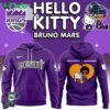 Sacramento Kings 2024 Nba Bruno Mars And Hello Kitty Collab Premium Limited Hoodie