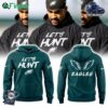 Philadelphia Eagles Lets Hunt Fleece Pullover Hoodie T-shirt