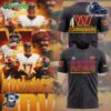 Unisex Nike Charcoal Washington Commanders 2024 Nfl Playoffs T-shirt