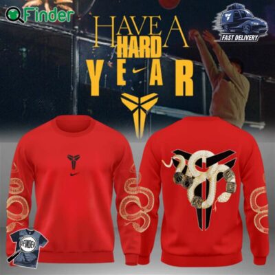 Year Of The Mamba Nike Unveils New Kobe Red Sweatshirt