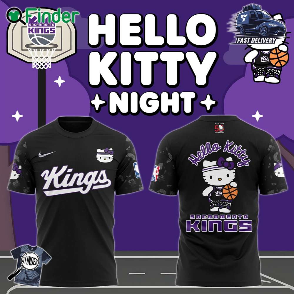 Sacramento Kings X Hello Kitty Night 2024 Premium Limited T shirt Sweatshirt Hoodie Sacramento Kings X Hello Kitty Night 2024 Premium Limited T-shirt Sweatshirt Hoodie