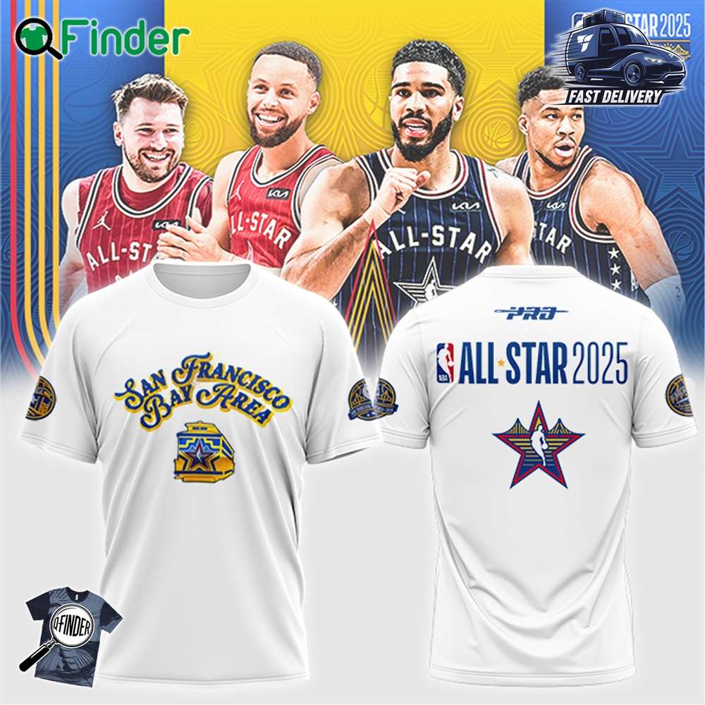 Nba All Stars 2025 Sab Francisco Bay Area T shirt Nba All Stars 2025 Sab Francisco Bay Area T-shirt