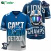 Detroit Lions Can't Beat Detroit 2024-25 Championship 3d Football Jersey