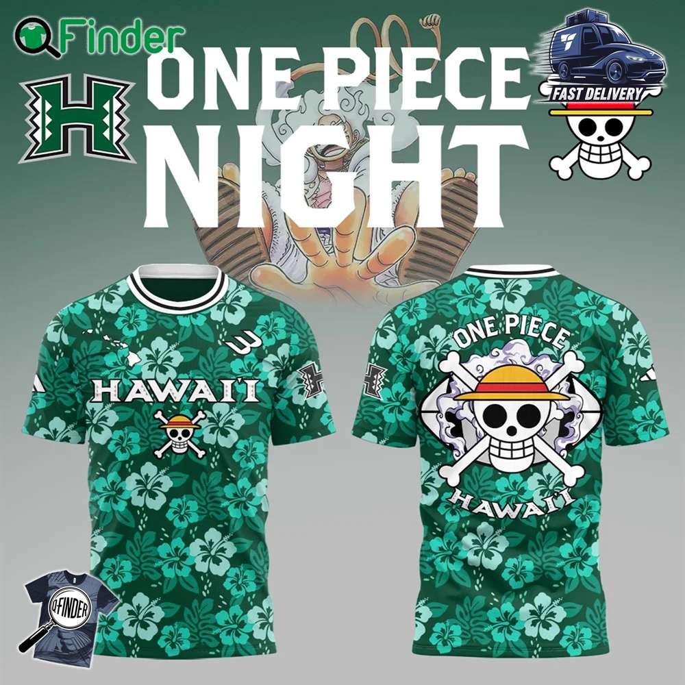 One Piece X Hawaii Limited Edition T shirt Hoodie Sweatshirt One Piece X Hawaii Limited Edition T-shirt Hoodie Sweatshirt