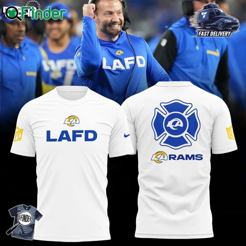 Lafd Los Angeles Rams White Limited Edition Sweatshirt Hoodie T shirt Lafd Los Angeles Rams White Limited Edition Sweatshirt Hoodie T-shirt