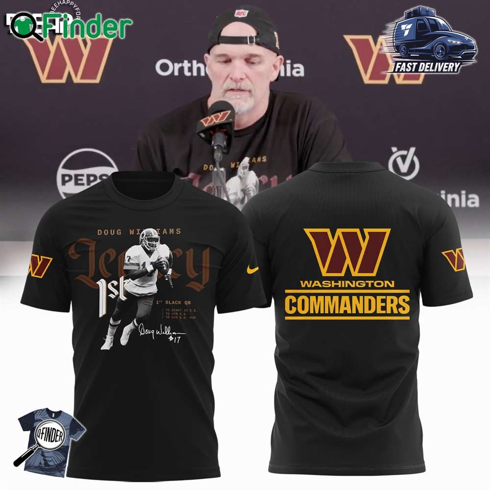 Limited Edition Doug Williams Washington Commanders Legacy Black Sweatshirt Hoodie T shirt Limited Edition Doug Williams Washington Commanders Legacy Black Sweatshirt Hoodie T-shirt