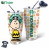 Charlie Brown Tumbler Stainless Steel Tumblers Starbucks Pumpkin
