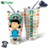 Lucy Van Pelt Tumbler Stainless Steel Tumblers Starbucks Pumpkin