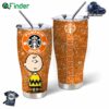 Snoopy Tumbler - Stainless Steel Tumblers 20oz 30oz - Starbucks Pumkin Spice - Charlie Brown-20oz Tumbler