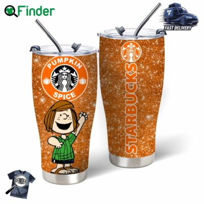 Snoopy Tumbler - Stainless Steel Tumblers 20oz 30oz - Starbucks Pumkin Spice - Peppermint Patty-20oz Tumbler