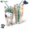 Snoopy Tumbler - Stainless Steel Tumblers 20oz 30oz - Starbucks Pumpkin