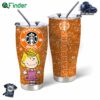 Snoopy Tumbler - Stainless Steel Tumblers 20oz 30oz - Starbucks Pumkin Spice - Sally Brown-20oz Tumbler