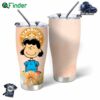 Snoopy Tumbler - Stainless Steel Tumblers 20oz 30oz - Starbucks Pumpkin - Lucy-20oz Tumbler