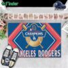 World Series Champion 2024 Los Angeles Dodgers Foldable Doorma