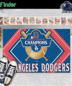 World Series Champion 2024 Los Angeles Dodgers Foldable Doorma