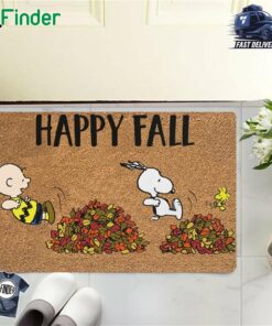 Snoopy Doormat - Happy Fall - 3-doormat